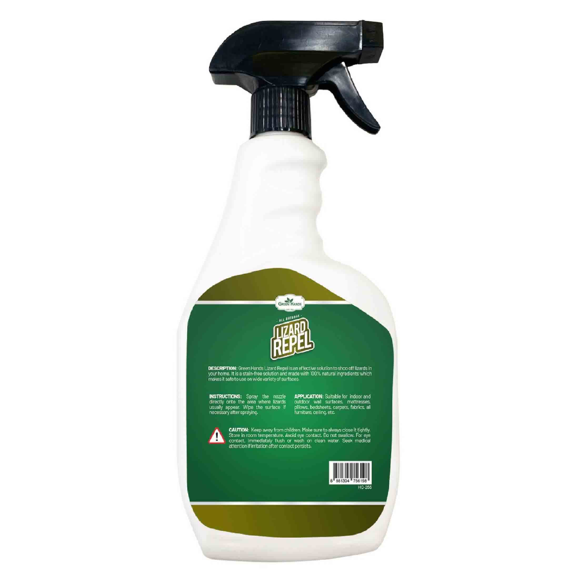 Green Hands All Natural Lizard Repel Spray Solution 500ML